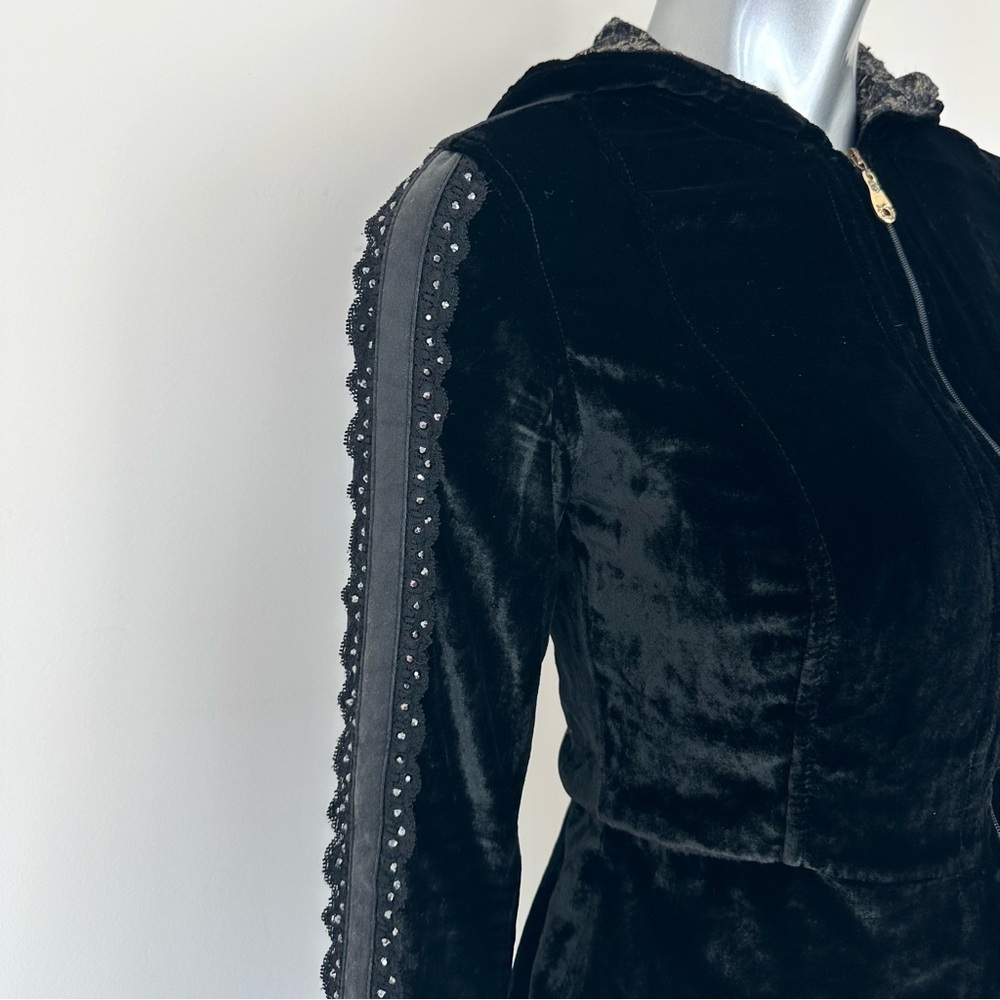 Sassofono women velvet costume size S Retail 450$ - Picture 5 of 15